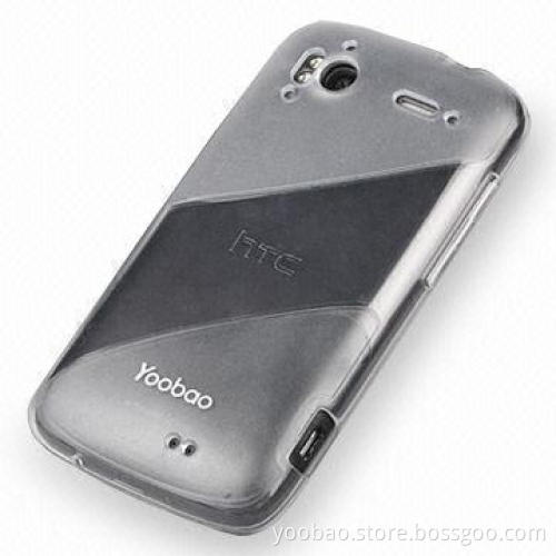 Mobile Phone Case for HTC Sensation Z710e Pyramid, Available in Black, White and Pink Colors